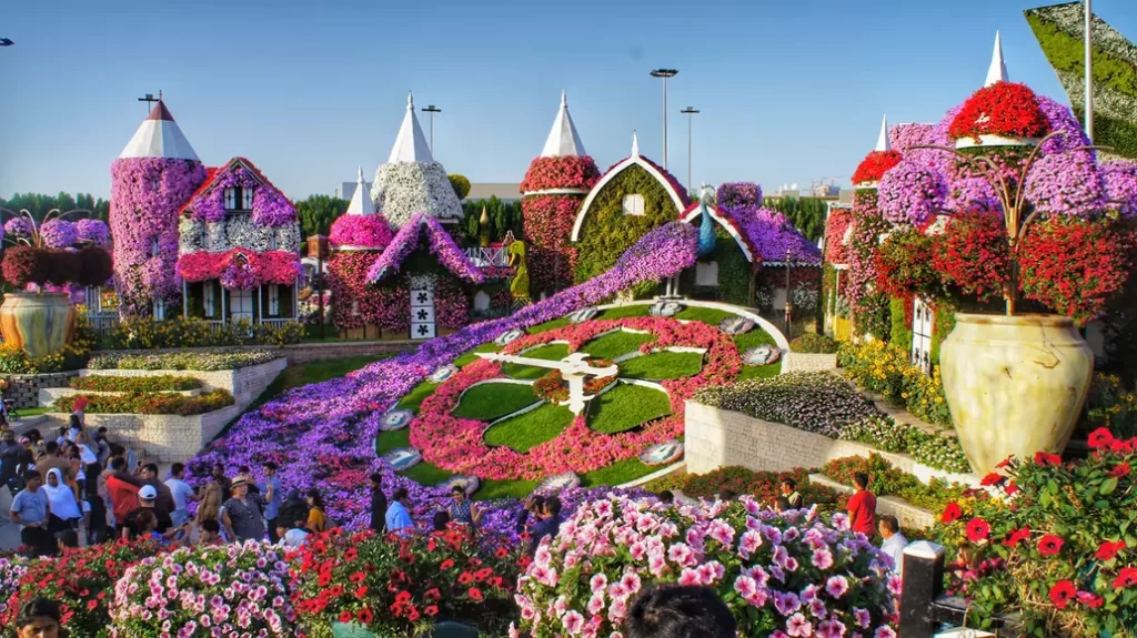 Top 10] दुबई मिरेकल गार्डन दुनिया के सबसे बड़े फूलों के बगीचे | Best world biggest garden in Hindi