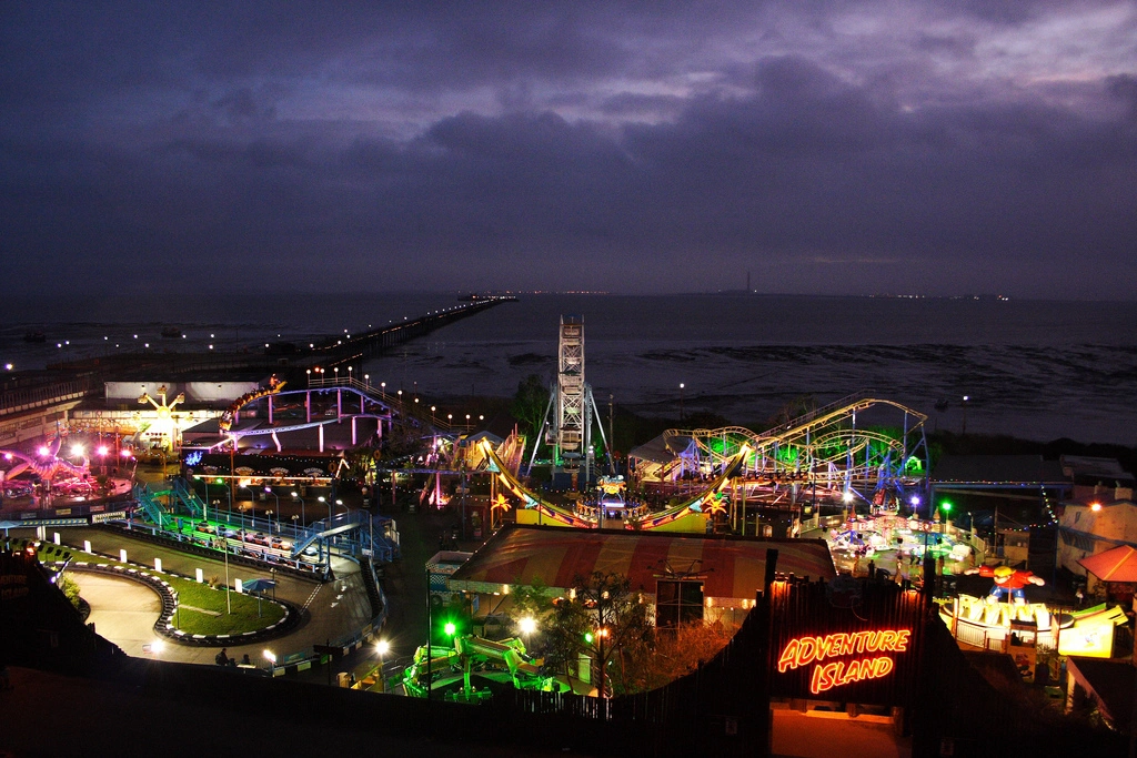एडवेंचर आइलैंड मनोरंजन पार्क -best amusement park in Adventure Island in Hindi