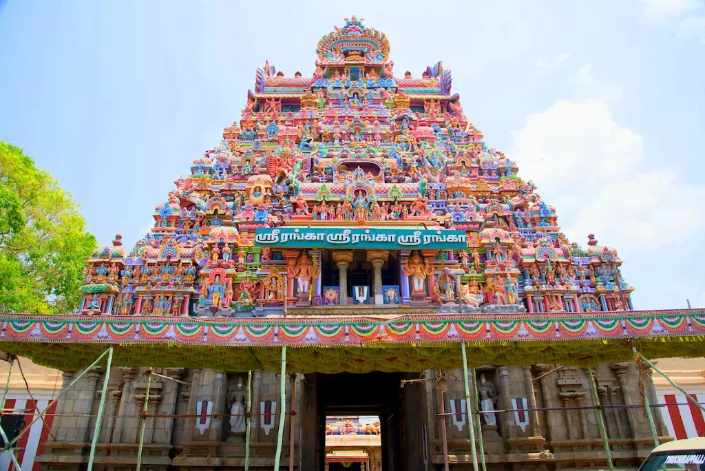 दक्षिण भारत के प्रसिद्ध मंदिर रंगनाथस्वामी मंदिर - Ranganathaswamy Temple in hindi
