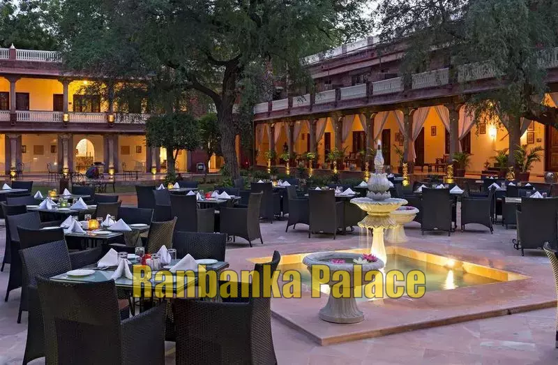 8. रणबंका पैलेस - Ranbanka Palace - जोधपुर के प्रमुख रिसॉर्ट्स और होटल्स