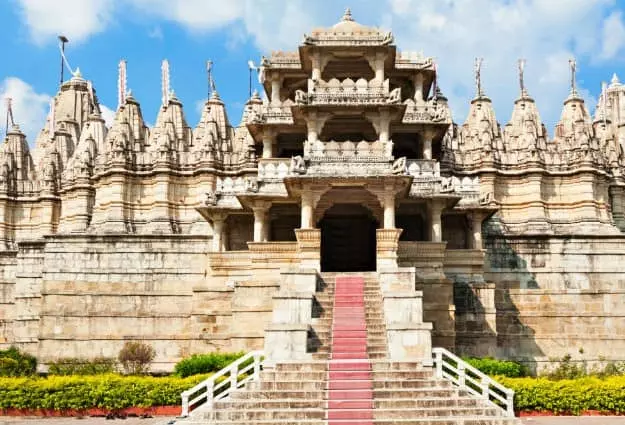 रणकपुर जैन मंदिर माउंट आबू - Ranakpur Jain temple mount Abu in Hindi