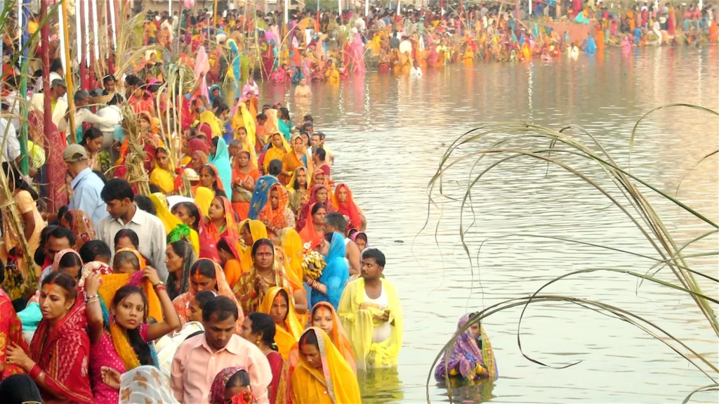 भारत में धार्मिक त्यौहार छठ पूजा