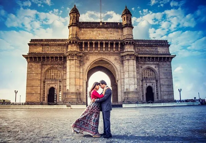 गेटवे ऑफ इंडिया-Gateway Of India मुंबई में प्री-वेडिंग फोटोशूट लोकेशन