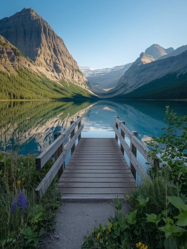 Lake Josephine: A Beautiful Mountain Lake