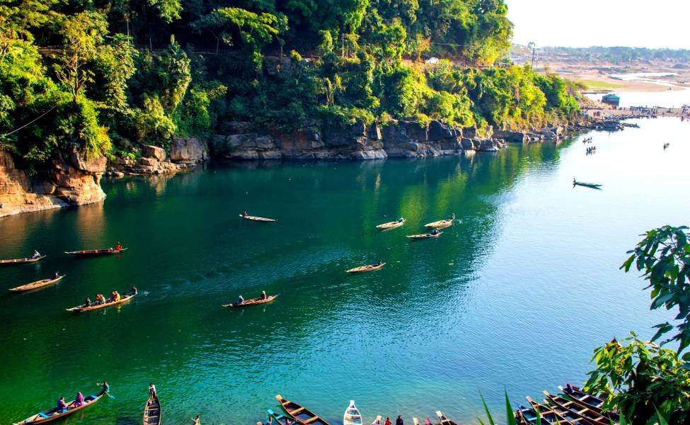 Dawki River मेघालय बादलों का शहर